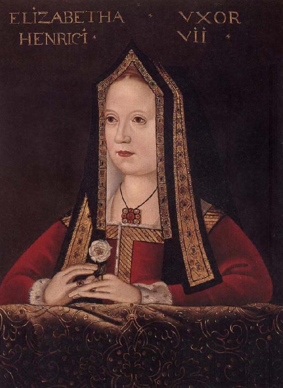 unknow artist Elizabeth of York,Queen of Hery Vii oil painting picture